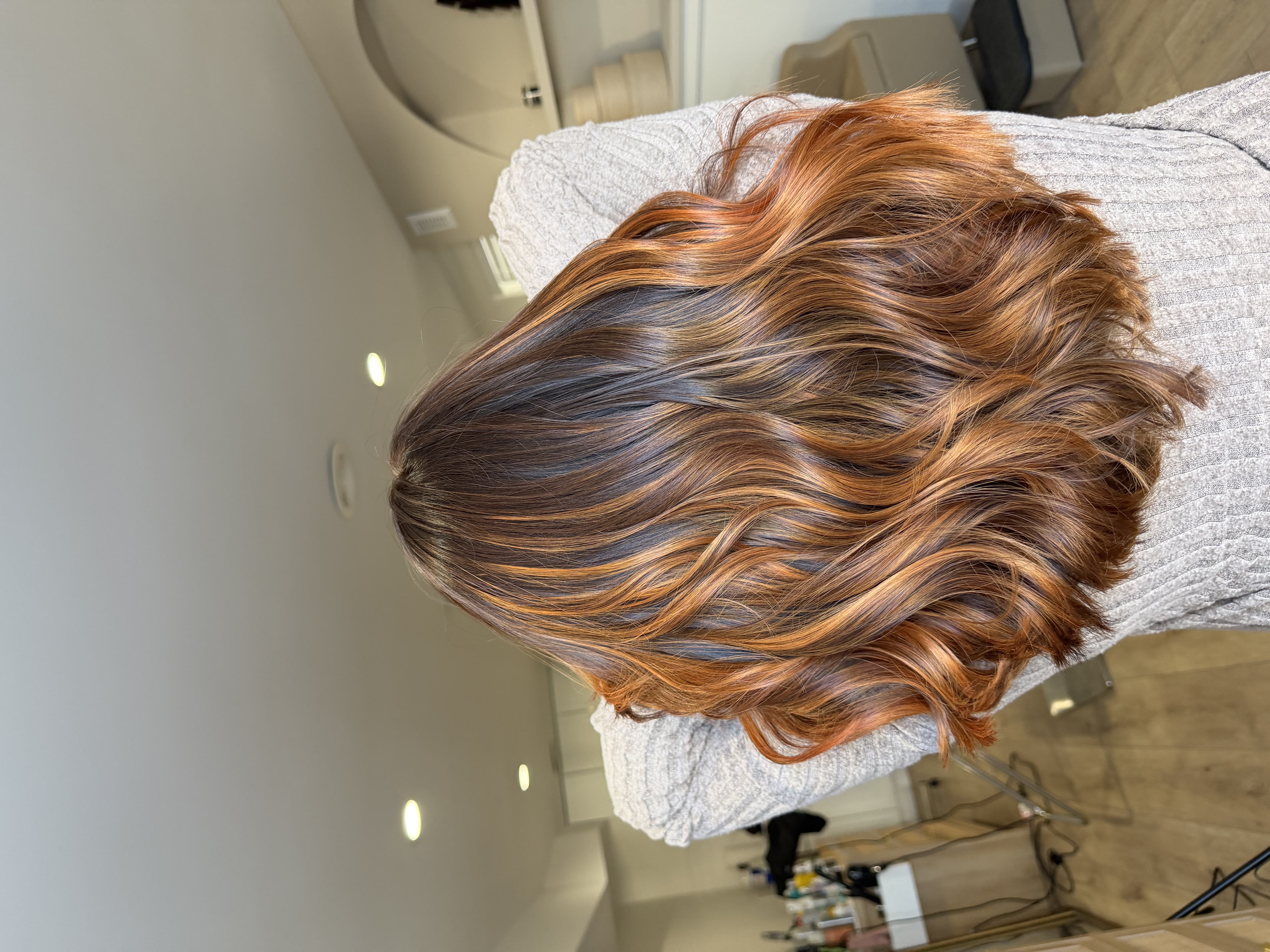 Warm dimensional color by Veil & Vogue