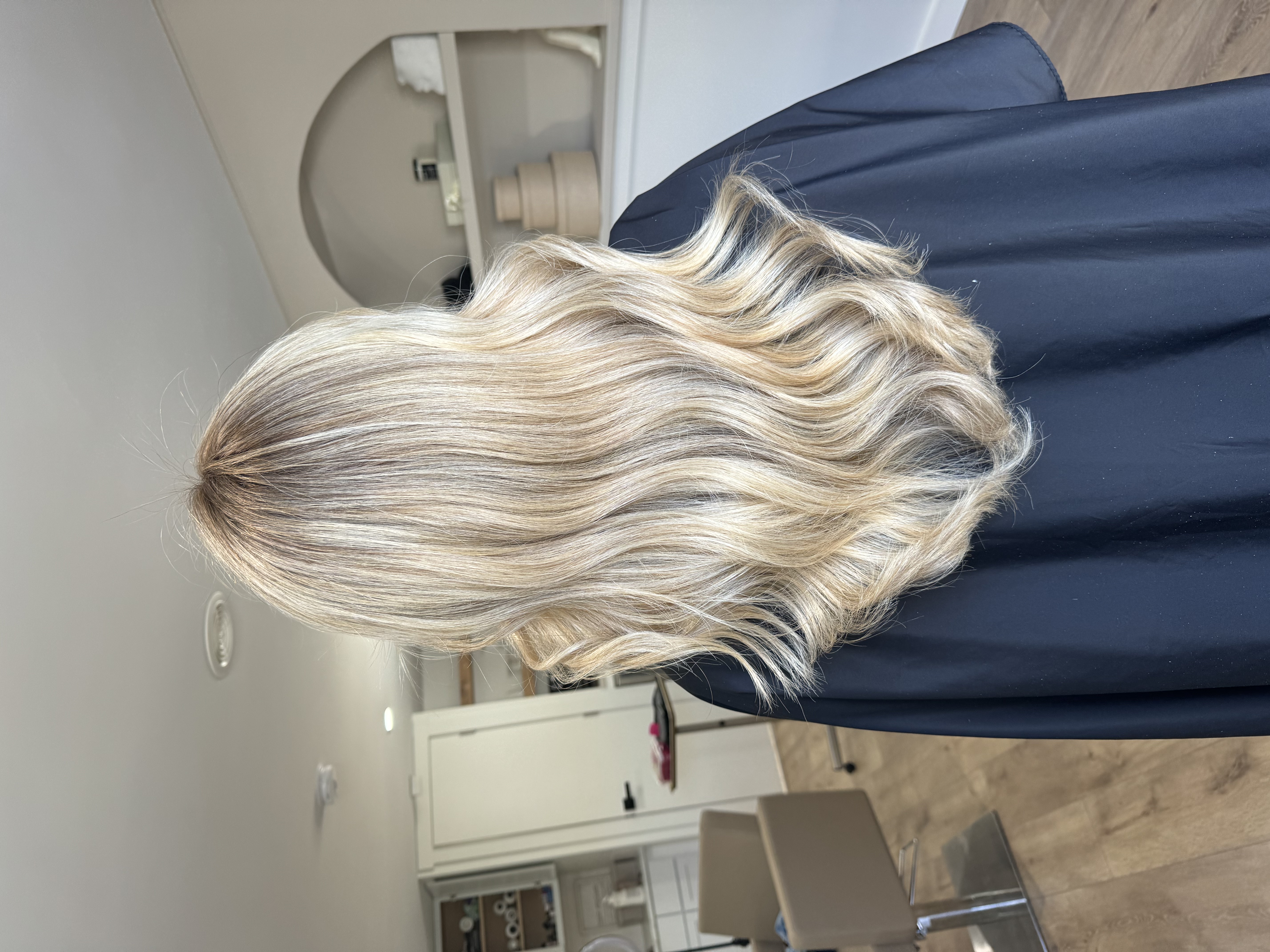 Bridal hair styled by Veil & Vogue